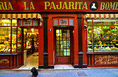 Europe, Spain, Majorca, Palma, La Pajarita, sweets shop