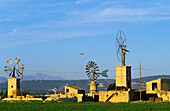 Europa, Spanien, Mallorca, bei Sant Jordi, Windmühlen