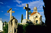 Europe, Spain, Majorca, Sa Pobla. Graveyard