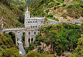 Pilgrimage church Las Lajas near Ipiales, Columbia, South America