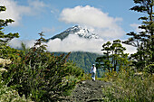 Vulkan Osorno, Nationalpark Vincente Peréz Rosales, Chile, Südamerika