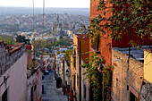 View towards San Miguel de Allende, Mexico