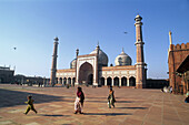 Jama Masjid, Old Indian Mosque, 1658 A.D. Old Delhi, India