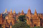 General view of temples, Bagans archeological zone. Bagan, Myanmar