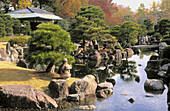 Nijo castle, garden. Kyoto. Kansai. Japan.