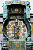 Hoher Markt, Jacquemart Clock. Vienna. Austria.