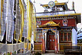 Pemayangtse Gompa Tibetan buddhist monastery. Sikkim. India.