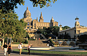 MNAC (National Art Museum of Catalonia). Montjuic, Barcelona. Catalunya. Spain