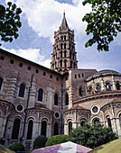 Saint Sernin basilica, Toulouse. Haute-Garonne, Midi Pyrénées, France