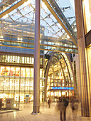 Entrance of the Europa Passage Shopping Mall, Hanseatic City of Hamburg, Germany