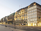 Gebäude am Jungfernstieg, Hamburg, Deutschland