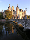 Schweriner Schloss, Mecklenburg Vorpommern, Deutschland