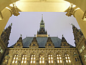 Town hall, Hamburg, Germany