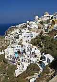 Oia, Santorini. Cyclades islands, Greece