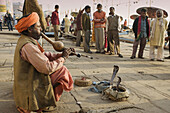Uttar Pradesh, Benares City, Street scene. India.