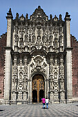 Mexico City. Metropolitan Cathedral. The Sagrario. Mexico