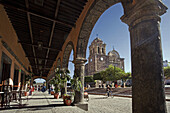 Guadalajara State.Tequila City.Teqiula Church. Mexico
