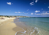 Beach near S. Giovanni tower. Puglia, Italy.