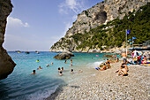 Marina Piccola, the beach. Capri. Italy
