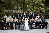 Meiji Shrine in Yoyogi Park, where traditional weddings are hold  Tokyo  Japan