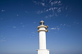 Barbària cape lighthouse. Formentera, Balearic Islands. Spain