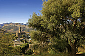 Village of  Patrimonio. Corcica, France