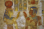 Queens Valley: detail of the Amen Khopshef tomb. Luxor west bank.Luxor. Egypt.