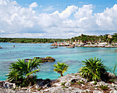 The lagoon, Xel-Ha. Quintana Roo, Mexico