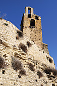 St. Peter's collegiate church, Ager. La Noguera, Lleida province, Catalonia, Spain