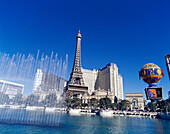 Paris Casino in The Strip, Las Vegas. Nevada, USA