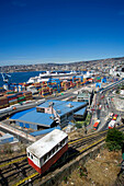 ASCENSOR CERRO ARTILLERIA BARRIO PUERTO PORT, VALPARAISO CHILE