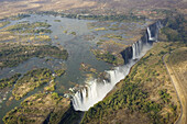 Victoria Falls, Zimbabwe-Zambia.