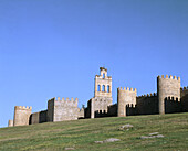 Spain. Avila. Walls (11th century).