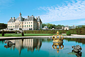 Vaux-le-Vicomte Castle. Seine-et-Marne, France.