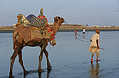Pakistan, Sind Region, Karachi, Clifton Beach.