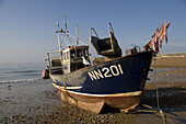 Hastings, fishing boats, East Sussex, UK