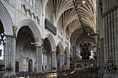 Exeter, Cathedral, Devon, UK.