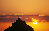 Mont St. Michel. Manche, Normandy, France