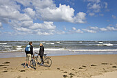 Cycling Holkham Beach North Norfolk Coast