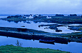 Europe, Great Britain, Ireland, Co. Galway, Connemara, pier in Lettermore