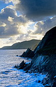 Halbinsel Dingle, Küstenlandschaft bei Slea Head, County Kerry, Irland, Europa