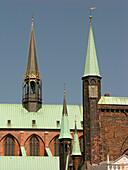 Sankt Marien Kirche, Hansestadt Lübeck, Schleswig Holstein, Deutschland