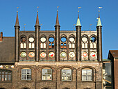 Rathaus, Hansestadt Lübeck, Schleswig Holstein, Deutschland