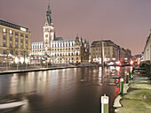 Rathaus, Hansestadt Hamburg, Deutschland