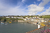 View over Port Isaac, Cornwall, England, United Kingdom