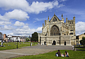 Kathedrale St. Peter, Exeter, Devon, England, Großbritannien