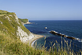 Man of War Bay, Dorset, England, Großbritannien