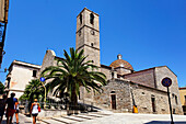 Italy Sardinia Olbia  church