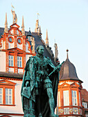 Prince Albert monument, Coburg, Franconia, Bavaria, Germany