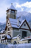 Hotel in the village of Vulpera near Scuol, Lower Engadine, Engadine, Switzerland